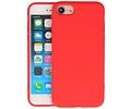 iPhone SE 2020 & iPhone 8 & iPhone 7 Hoesje Fashion Backcover Telefoonhoesje Rood