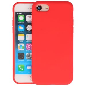 iPhone SE 2020 & iPhone 8 & iPhone 7 Hoesje Fashion Backcover Telefoonhoesje Rood