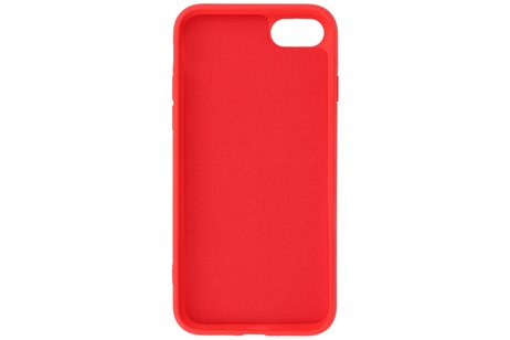 iPhone SE 2020 & iPhone 8 & iPhone 7 Hoesje Fashion Backcover Telefoonhoesje Rood