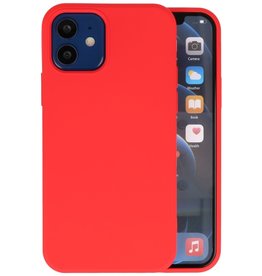 BAOHU iPhone 12 Mini Hoesje Fashion Backcover Telefoonhoesje Rood