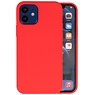 BAOHU iPhone 12 Mini Hoesje Fashion Backcover Telefoonhoesje Rood