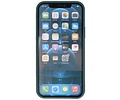 BAOHU Hoesje Geschikt voor de iPhone 12 Pro - Fashion Color Backcover Telefoonhoesje - Donker Groen