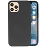 BAOHU iPhone 12 Pro Max Hoesje Fashion Backcover Telefoonhoesje Zwart