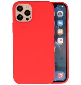 BAOHU iPhone 12 Pro Max Hoesje Fashion Backcover Telefoonhoesje Rood