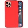 BAOHU iPhone 12 Pro Max Hoesje Fashion Backcover Telefoonhoesje Rood