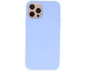 iPhone 12 Pro Max Hoesje Fashion Backcover Telefoonhoesje Paars