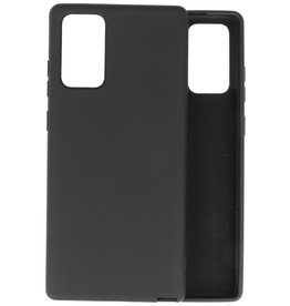 BAOHU Samsung Note 20 Hoesje Fashion Backcover Telefoonhoesje Zwart