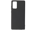 Hoesje Geschikt voor de Samsung Galaxy Note 20  - Fashion Color Backcover Telefoonhoesje - Zwart
