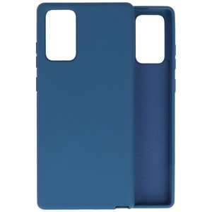 Samsung Note 20 Hoesje Fashion Backcover Telefoonhoesje Navy