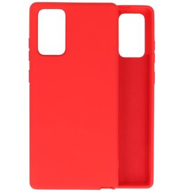 BAOHU Samsung Note 20 Hoesje Fashion Backcover Telefoonhoesje Rood