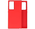 Hoesje Geschikt voor de Samsung Galaxy Note 20 Ultra  - Fashion Color Backcover Telefoonhoesje - Rood