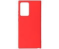 Hoesje Geschikt voor de Samsung Galaxy Note 20 Ultra  - Fashion Color Backcover Telefoonhoesje - Rood