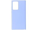BAOHU Hoesje Geschikt voor de Samsung Galaxy Note 20 Ultra  - Fashion Color Backcover Telefoonhoesje - Paars