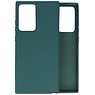 BAOHU Samsung Note 20 Ultra Hoesje Fashion Backcover Telefoonhoesje Donker Groen