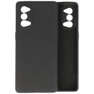 Oppo Reno 4 5G Hoesje Fashion Backcover Telefoonhoesje Zwart