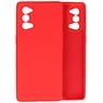 BAOHU Oppo Reno 4 5G Hoesje Fashion Backcover Telefoonhoesje Rood