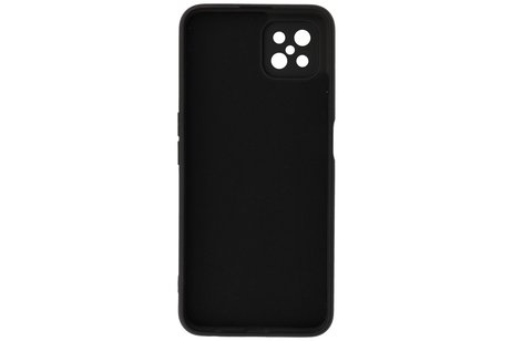 BAOHU Hoesje Geschikt voor de Oppo Reno 4 Z & Oppo A92s  - Fashion Color Backcover Telefoonhoesje - Zwart