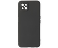 BAOHU Hoesje Geschikt voor de Oppo Reno 4 Z & Oppo A92s  - Fashion Color Backcover Telefoonhoesje - Zwart