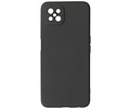 Hoesje Geschikt voor de Oppo Reno 4 Z & Oppo A92s  - Fashion Color Backcover Telefoonhoesje - Zwart