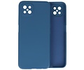 Hoesje Geschikt voor de Oppo Reno 4 Z & Oppo A92s  - Fashion Color Backcover Telefoonhoesje - Navy