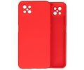 Hoesje Geschikt voor de Oppo Reno 4 Z & Oppo A92s  - Fashion Color Backcover Telefoonhoesje - Rood