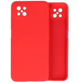 BAOHU Oppo Reno 4 Z & Oppo A92s Hoesje Fashion Backcover Telefoonhoesje Rood