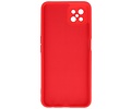 Hoesje Geschikt voor de Oppo Reno 4 Z & Oppo A92s  - Fashion Color Backcover Telefoonhoesje - Rood