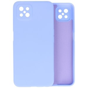 Oppo Reno 4 Z & Oppo A92s Hoesje Fashion Backcover Telefoonhoesje Paars