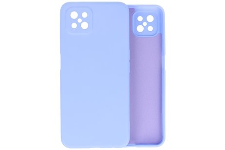 Oppo Reno 4 Z & Oppo A92s Hoesje Fashion Backcover Telefoonhoesje Paars