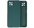 BAOHU Hoesje Geschikt voor de Oppo Reno 4 Z & Oppo A92s  - Fashion Color Backcover Telefoonhoesje - Donker Groen
