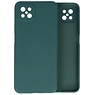 BAOHU Oppo Reno 4 Z & Oppo A92s Hoesje Fashion Backcover Telefoonhoesje Donker Groen