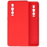 BAOHU Oppo Find X2 Pro Hoesje Fashion Backcover Telefoonhoesje Rood