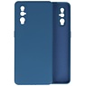 Oppo Find X2 Hoesje Fashion Backcover Telefoonhoesje Navy