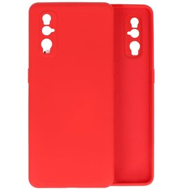 BAOHU Oppo Find X2 Hoesje Fashion Backcover Telefoonhoesje Rood