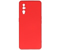 Oppo Find X2 Hoesje Fashion Backcover Telefoonhoesje Rood