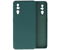 Hoesje Geschikt voor de Oppo Find X2 - Fashion Color Backcover Telefoonhoesje - Donker Groen