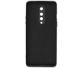 Hoesje Geschikt voor de OnePlus 8 - Fashion Color Backcover Telefoonhoesje - Zwart