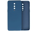 Hoesje Geschikt voor de OnePlus 8 - Fashion Color Backcover Telefoonhoesje - Navy