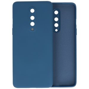 Hoesje Geschikt voor de OnePlus 8 - Fashion Color Backcover Telefoonhoesje - Navy