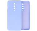 BAOHU Hoesje Geschikt voor de OnePlus 8 - Fashion Color Backcover Telefoonhoesje - Paars