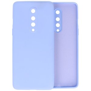 Hoesje Geschikt voor de OnePlus 8 - Fashion Color Backcover Telefoonhoesje - Paars