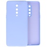 BAOHU OnePlus 8 Hoesje Fashion Color Backcover Telefoonhoesje Paars