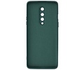 BAOHU Hoesje Geschikt voor de OnePlus 8 - Fashion Color Backcover Telefoonhoesje - Donker Groen