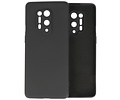 BAOHU Hoesje Geschikt voor de OnePlus 8 Pro - Fashion Color Backcover Telefoonhoesje - Zwart