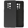 OnePlus 8 Pro Hoesje Fashion Color Backcover Telefoonhoesje Zwart