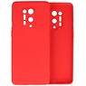 BAOHU OnePlus 8 Pro Hoesje Fashion Color Backcover Telefoonhoesje Rood