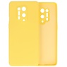 BAOHU OnePlus 8 Pro Hoesje Fashion Color Backcover Telefoonhoesje Geel