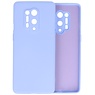 BAOHU OnePlus 8 Pro Hoesje Fashion Color Backcover Telefoonhoesje Paars