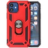 BAOHU Backcover Hoesje - Telefoonhoesje met Ring Houder iPhone 12 Mini - Rood