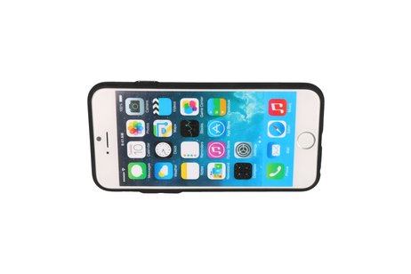 BAOHU Hardcase Hoesje - Hoesje Geschikt voor iPhone 6 Zwart